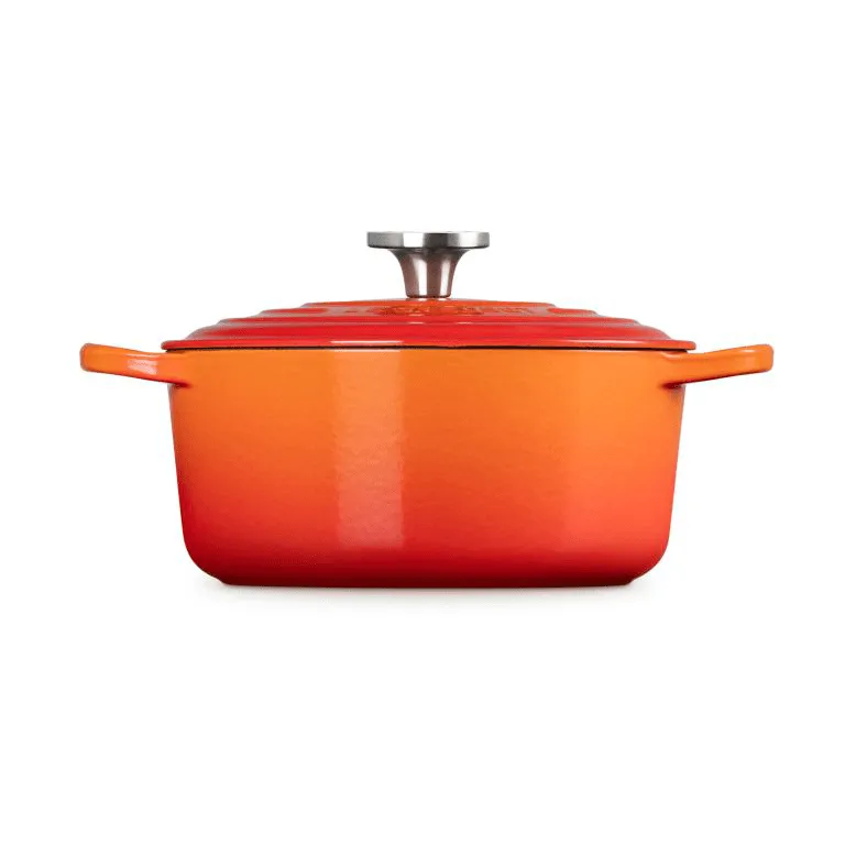 Le Creuset Signature żeliwny garnek okrągły, Volcanic, 4,2 L Le Creuset