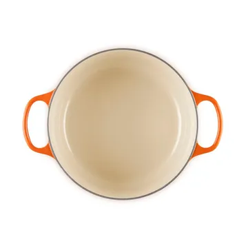 Le Creuset Signature żeliwny garnek okrągły - Volcanic, 5,3 L - Le Creuset