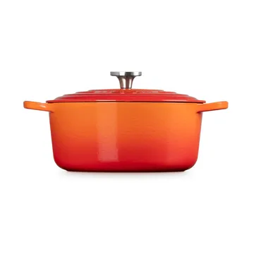 Le Creuset Signature żeliwny garnek okrągły - Volcanic, 6,7 L - Le Creuset