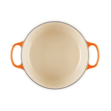 Le Creuset Signature żeliwny garnek okrągły - Volcanic, 6,7 L - Le Creuset