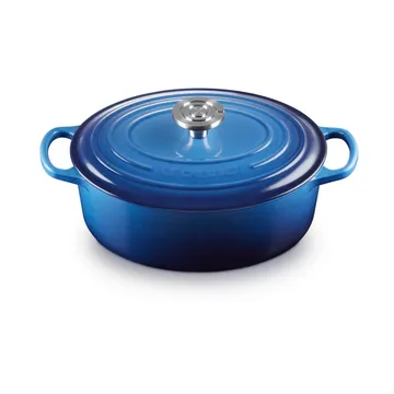 Le Creuset Signature żeliwny owalny garnek - Azure, 4,1 L - Le Creuset
