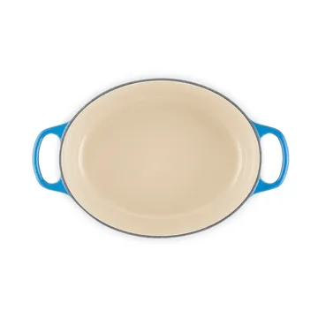 Le Creuset Signature żeliwny owalny garnek - Azure, 4,1 L - Le Creuset