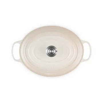 Le Creuset Signature żeliwny owalny garnek - Beza, 6,3 L - Le Creuset