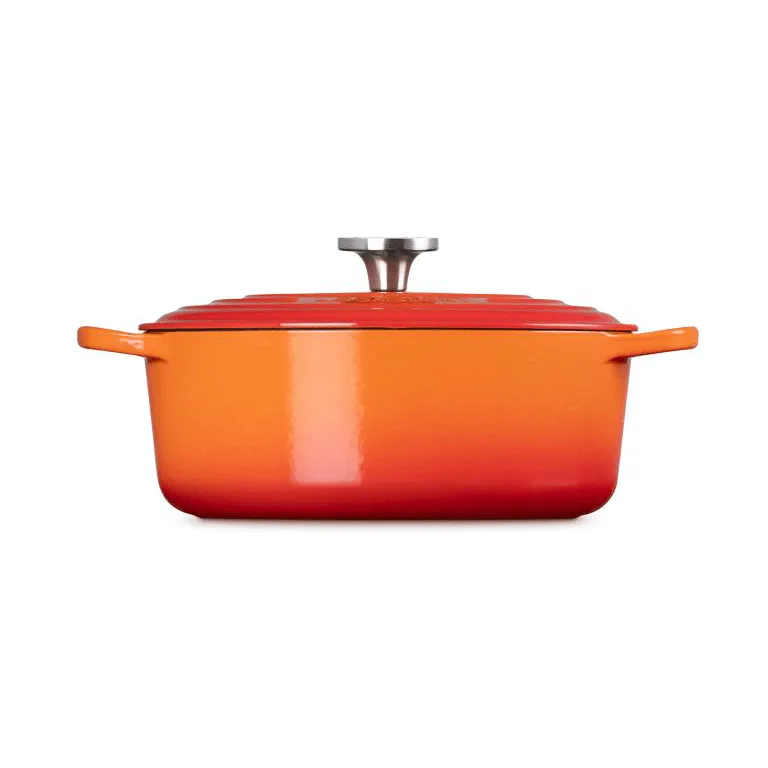 Le Creuset Signature żeliwny owalny garnek, Volcanic, 4,1 L Le Creuset