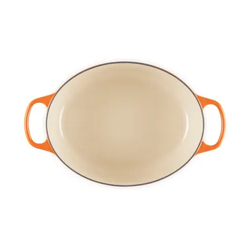 Le Creuset Signature żeliwny owalny garnek - Volcanic, 6,3 L - Le Creuset