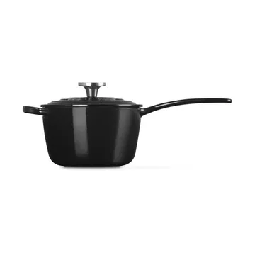 Le Creuset Signature żeliwny rondel - Czarny, 1,5 L - Le Creuset