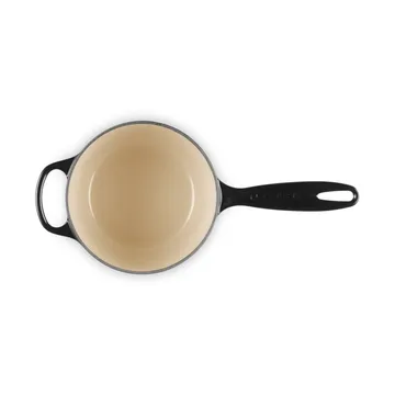 Le Creuset Signature żeliwny rondel - Czarny, 1,5 L - Le Creuset