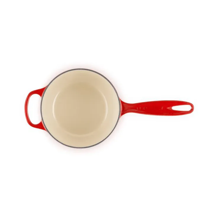 Le Creuset Signature żeliwny rondel, Czereśniowy, 1,5 L Le Creuset