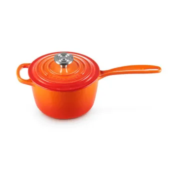 Le Creuset Signature żeliwny rondel - Volcanic, 1,5 L - Le Creuset