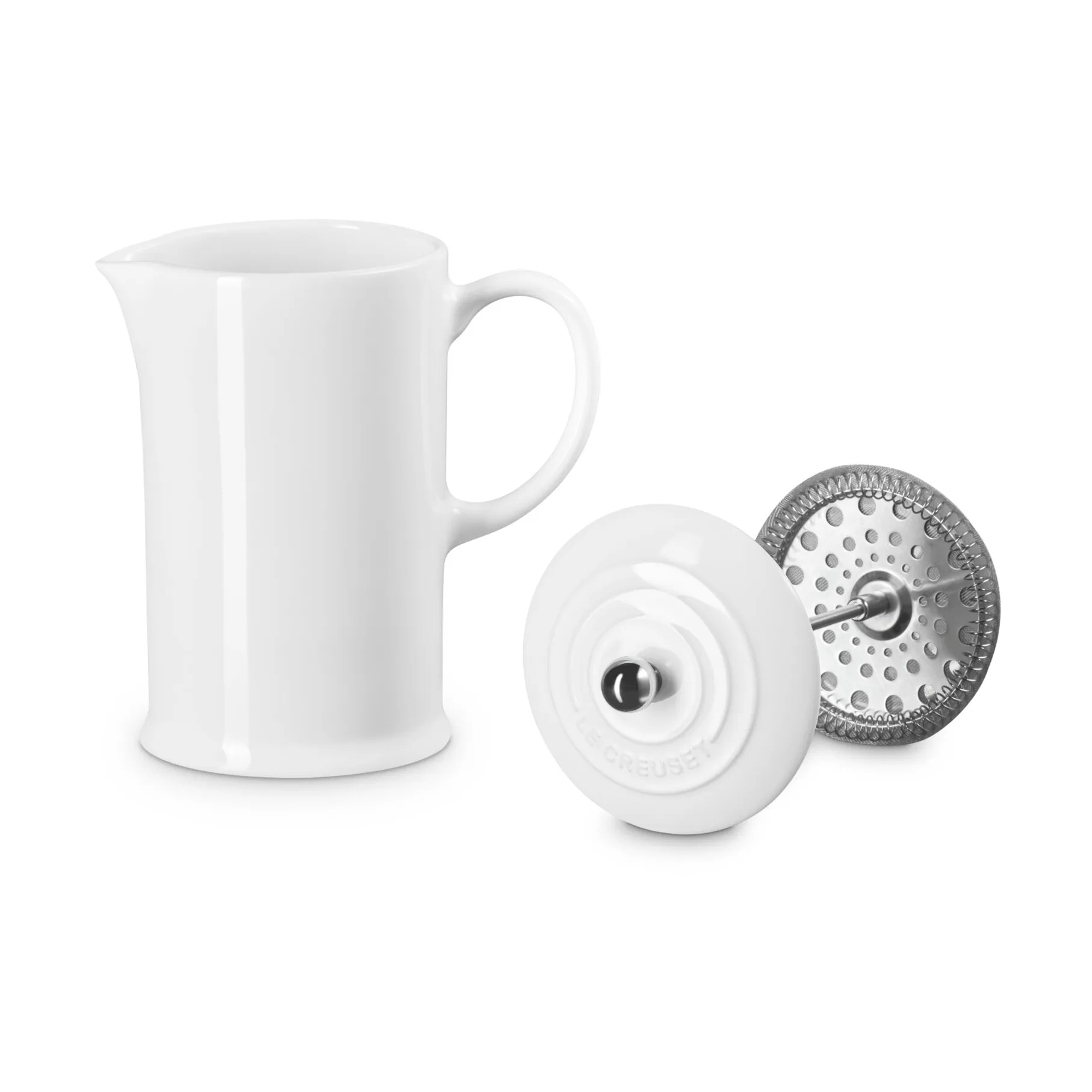 Le Creuset zaparzacz do kawy, Biały, 1 l Le Creuset