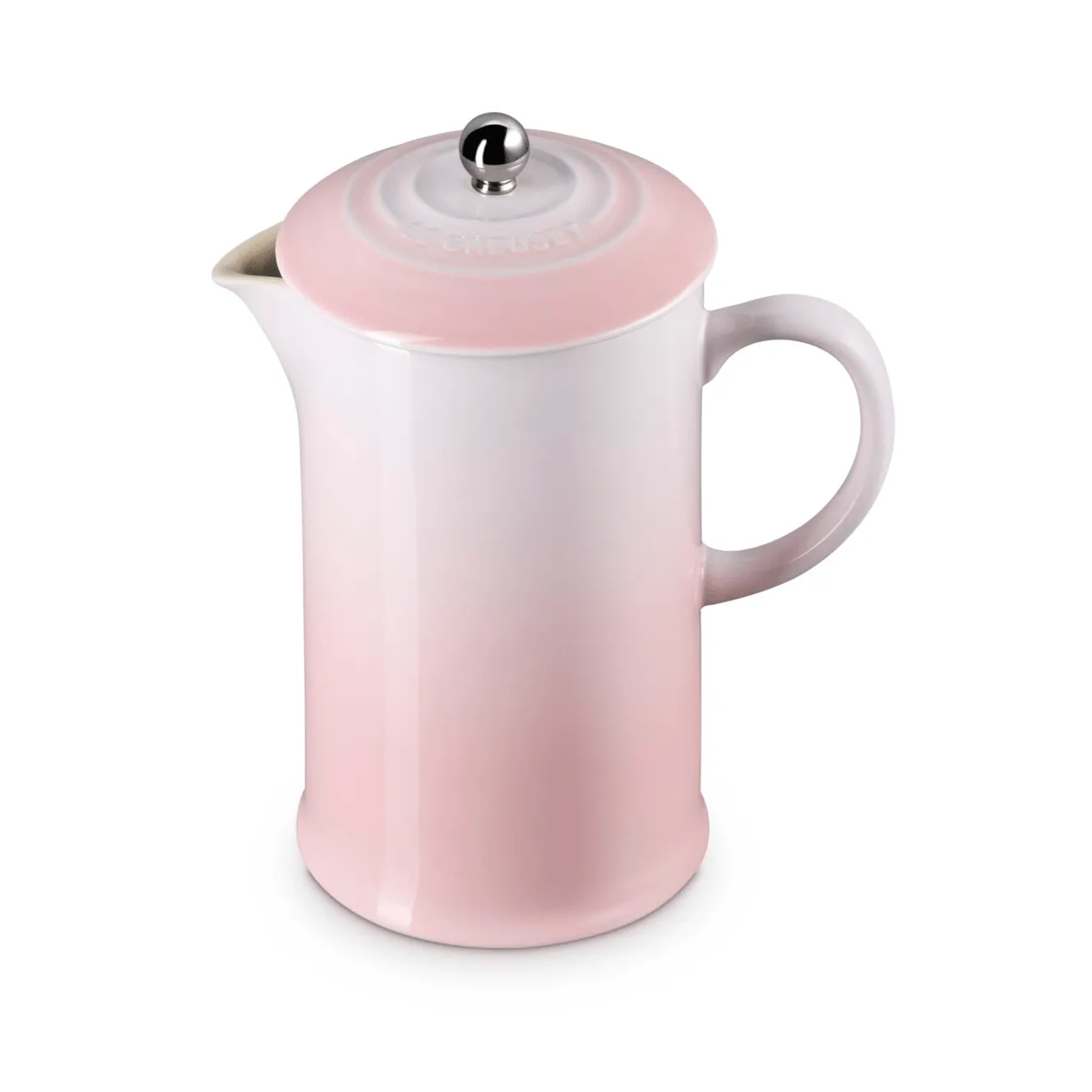 Le Creuset zaparzacz do kawy, Shell Pink, 1 l Le Creuset