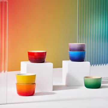 Mini-kokilka z kamionki Signature, 6-pak - Rainbow - Le Creuset