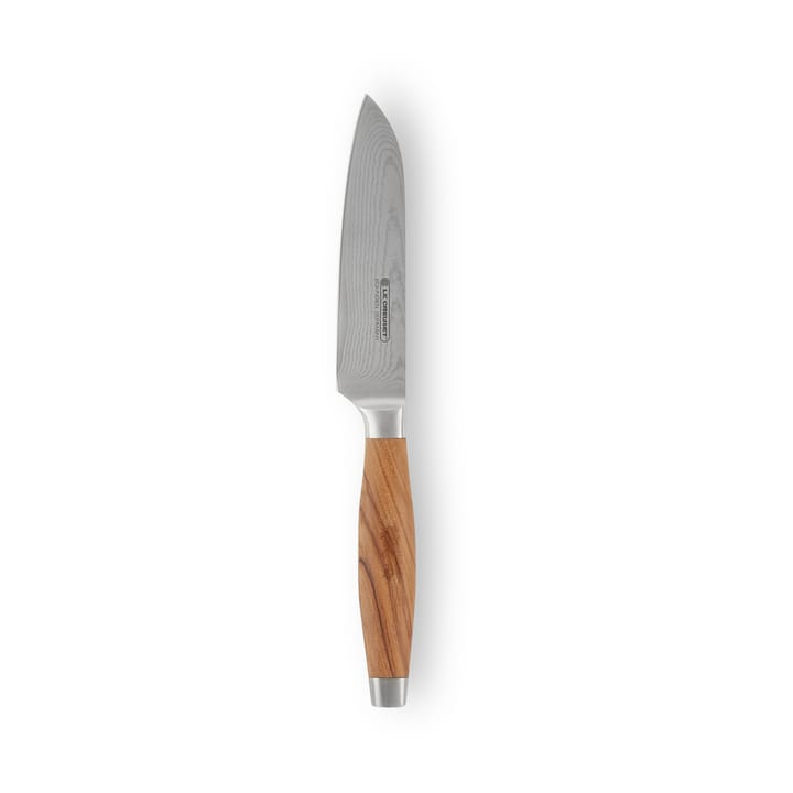 Nóż santoku Le Creuset z uchwytem z drewna oliwnego
, 13 cm Le Creuset
