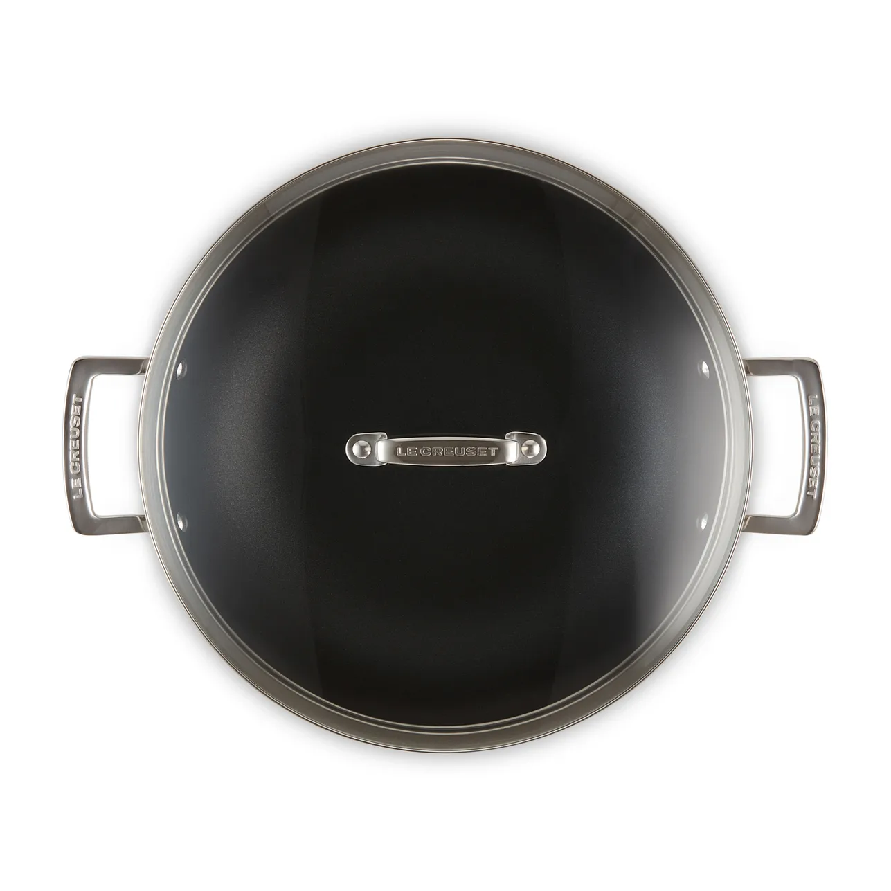 Patelnia do woka Le Creuset 3-Ply non-stick ze szklaną pokrywą, 4,3 l Le Creuset
