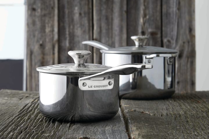 Rondel Signature 3-Ply z pokrywą i uchwytem pomocniczym, 3,8 l Le Creuset