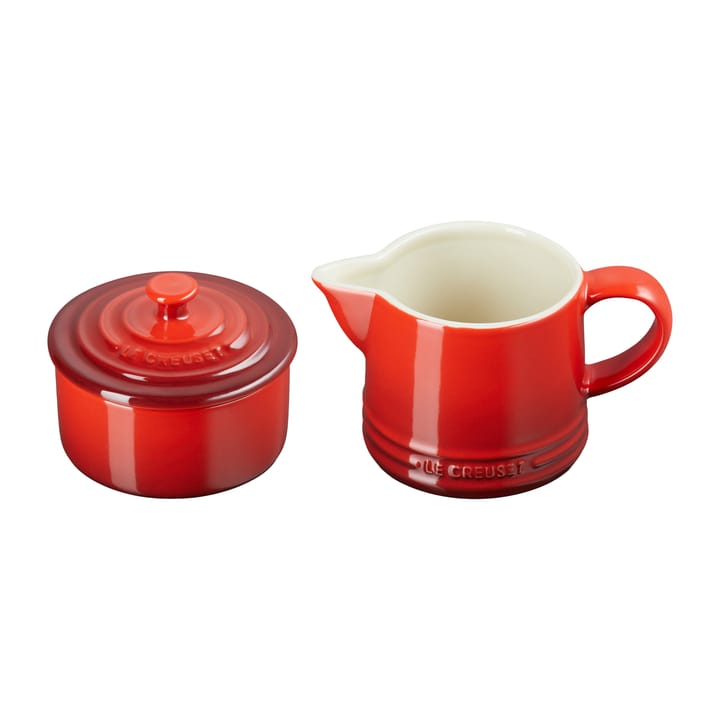 Zestaw do cukru i mleka Le Creuset Signature  - Cerise - Le Creuset