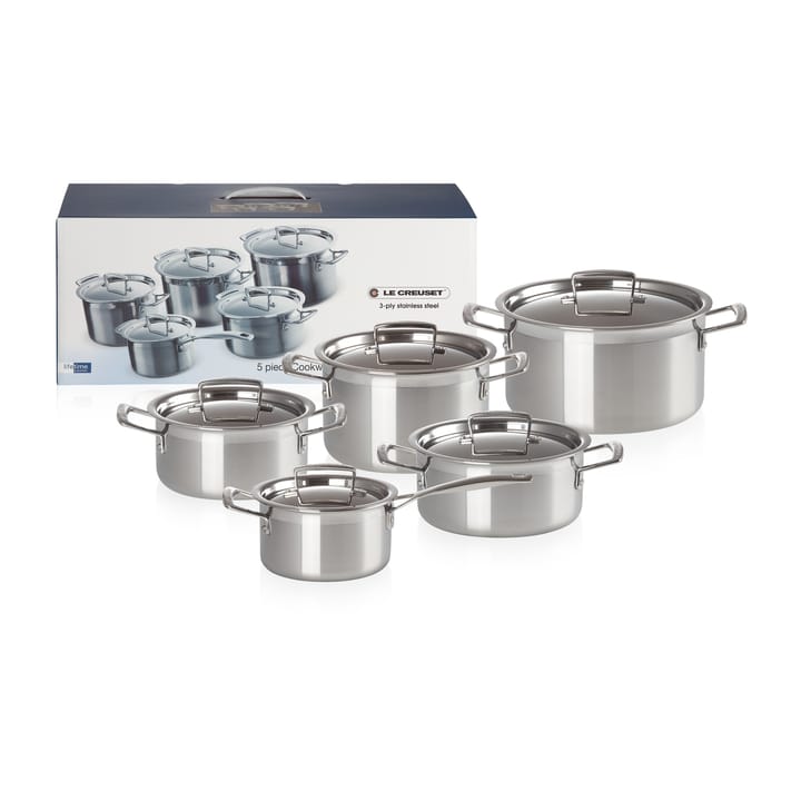 Zestaw garnków Le Creuset 3-Ply, 5 części Le Creuset