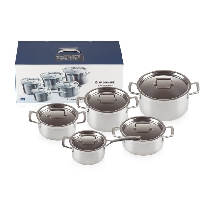 Zestaw garnków Le Creuset 3-Ply, 5 części Le Creuset