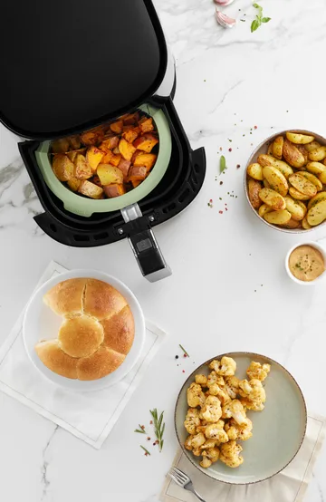Forma do airfryer'a Lékué, zielona - 15 cm - Lékué