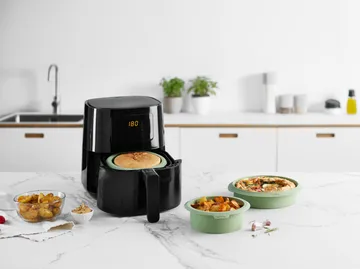Forma do airfryer'a Lékué, zielona - 20 cm - Lékué