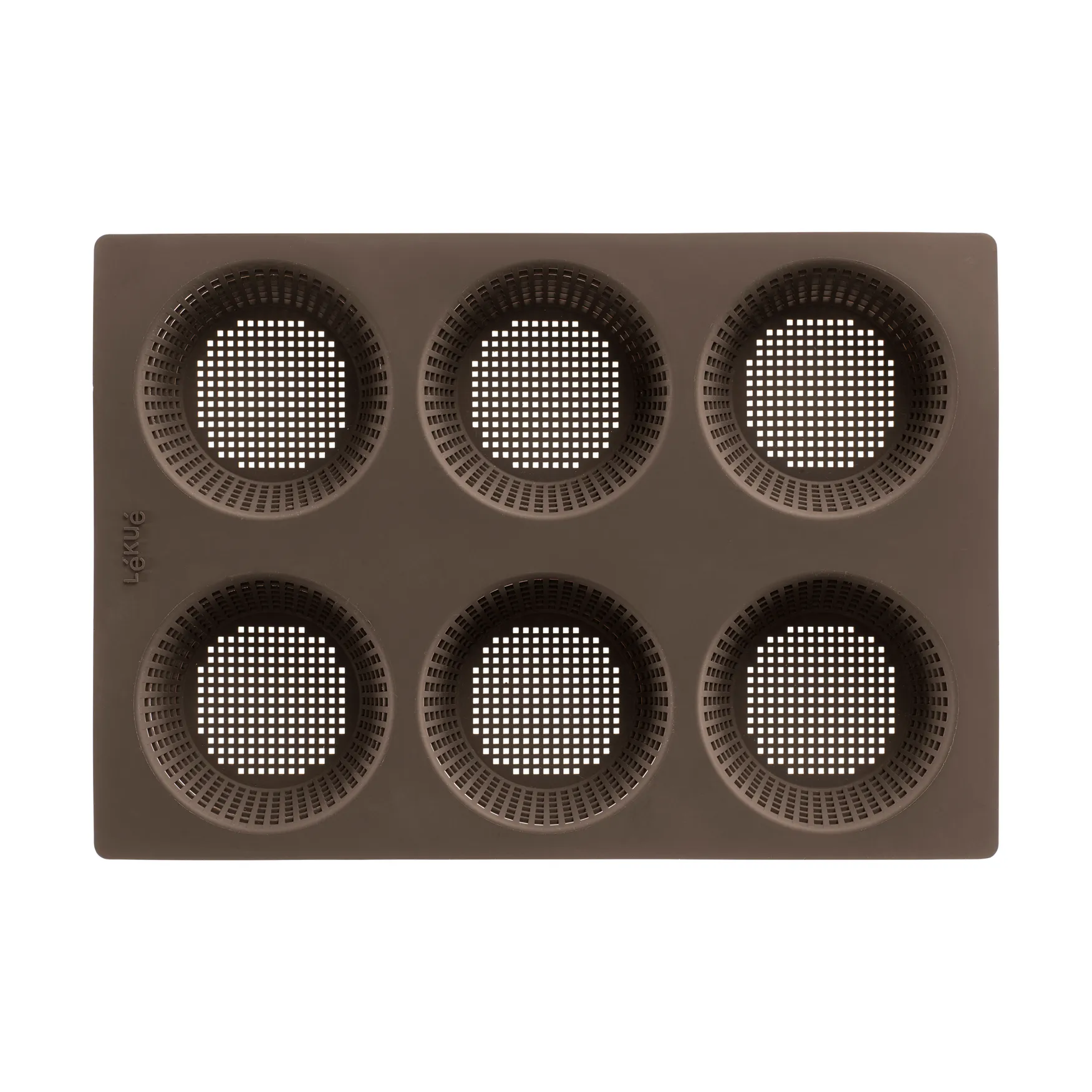 Forma silikonowa do bułek Lékué, Brązowa Lékué