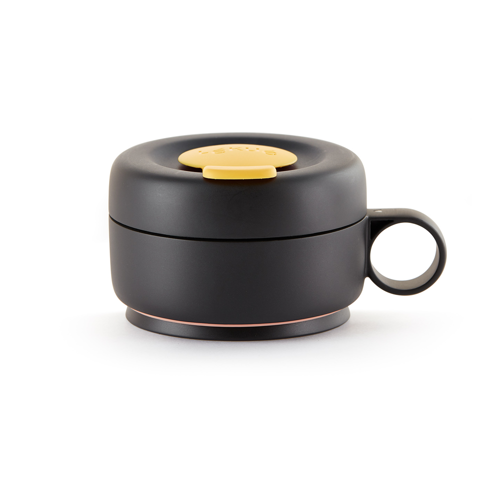 Lékué Kubek Lékué To Go 0,35 L Koralowy | Skandynawski Design | Kubki termiczne i termosy | Różowy