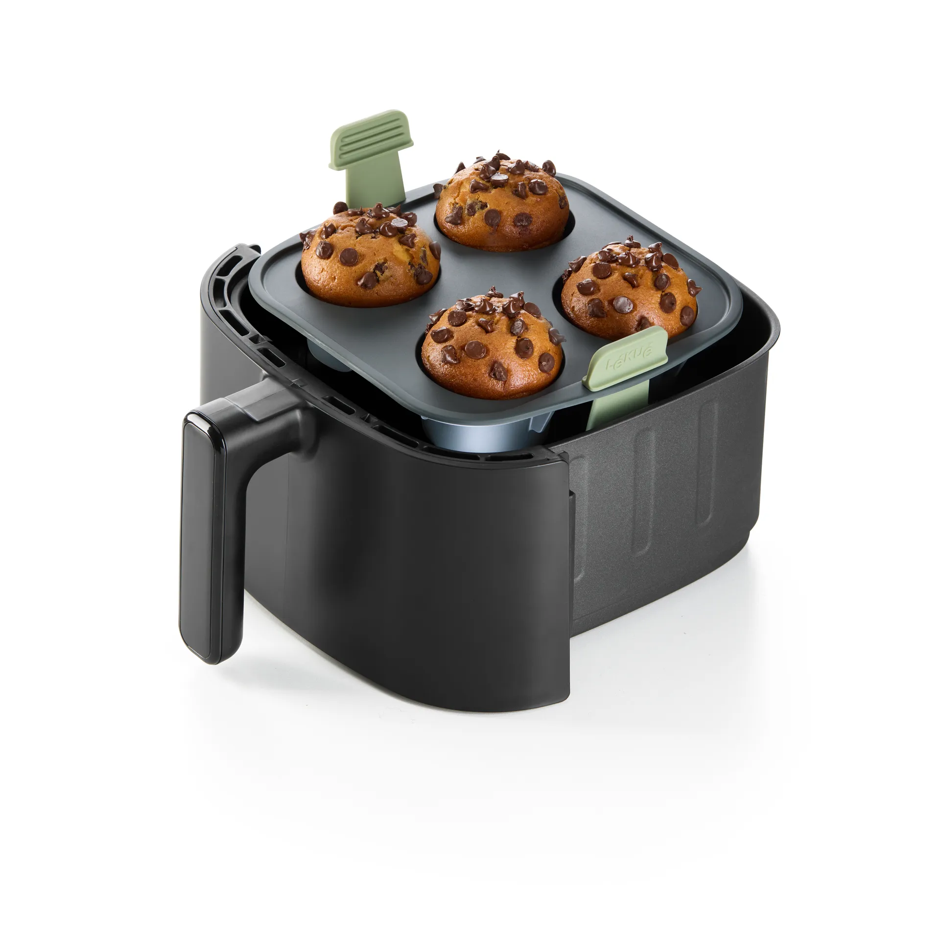 Lékué Air fryer foremka do muffinek, 4 szt., Grey Lékué