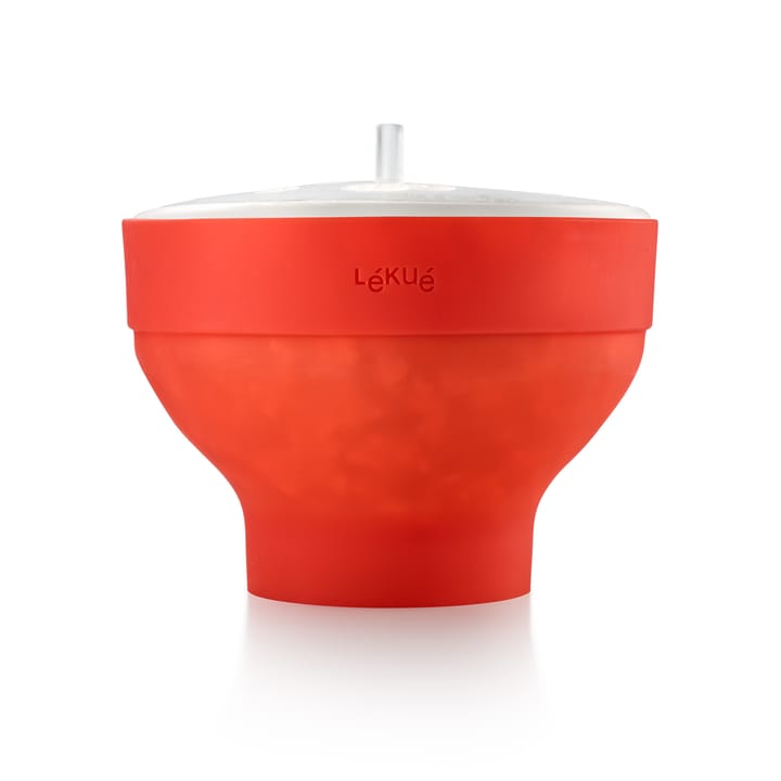 Lékué popcornmaker do mikrofali - Czerwony - Lékué