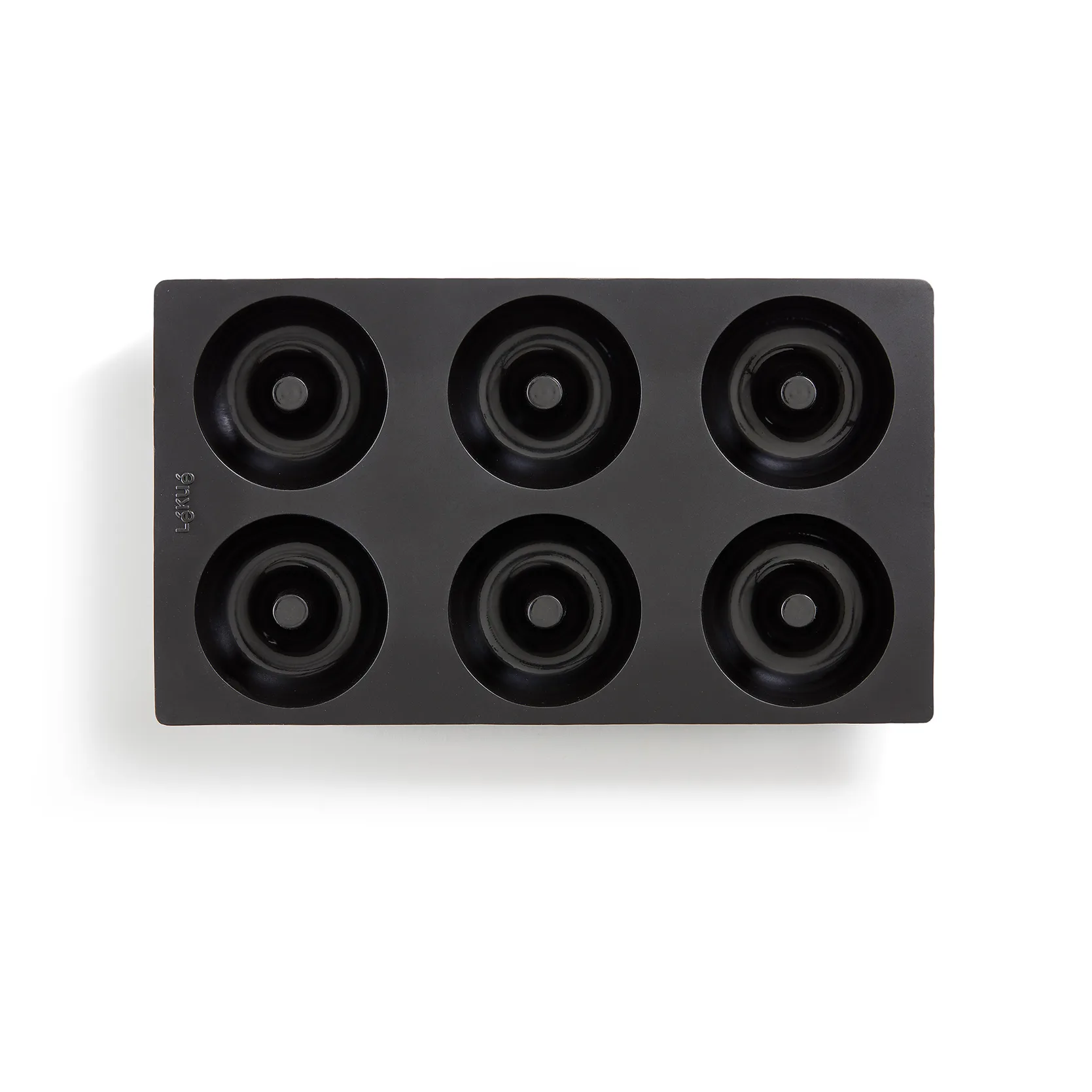 Silikonowe formy do pączków Lékué 6 szt., Czarne Lékué