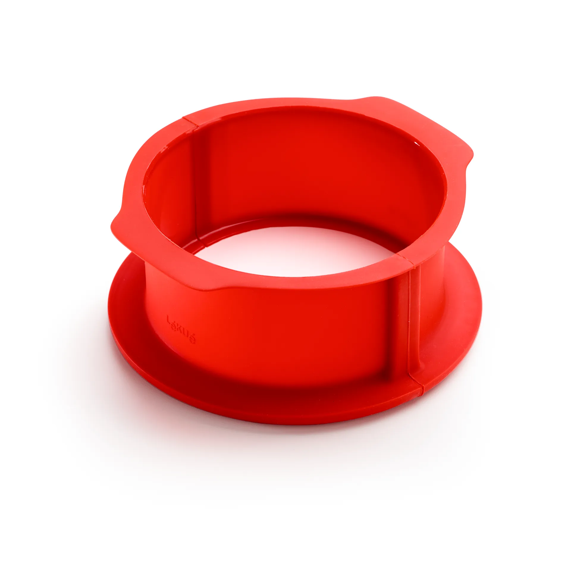 Tortownica Lékué Charlotte ze spodem 18 cm, Czerwona Lékué