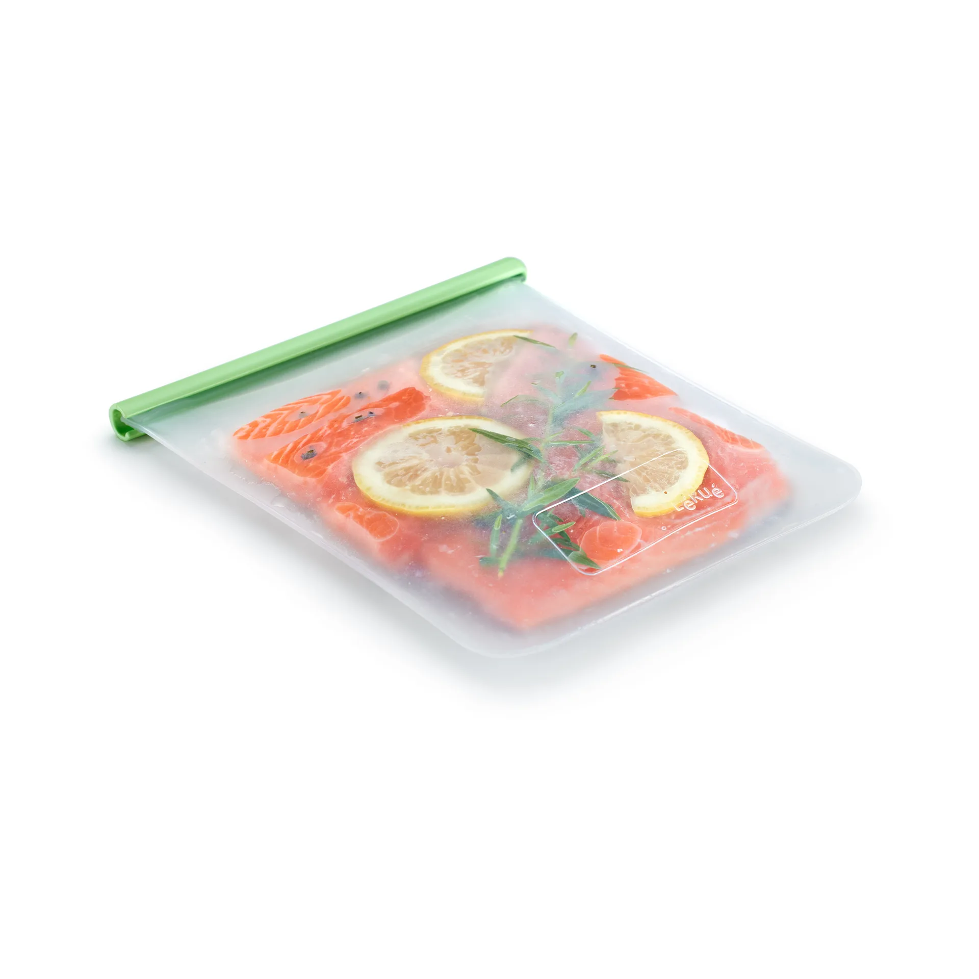 Woreczek strunowy wielokrotnego użytku Lékué, zielony, L Lékué