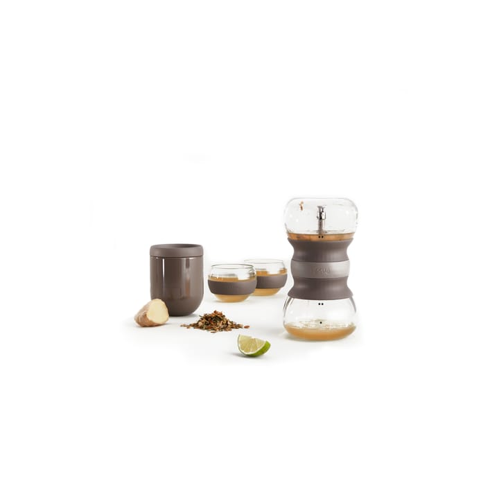 Zestaw Lékué Calm Tea Ritual - Brązowy - Lékué