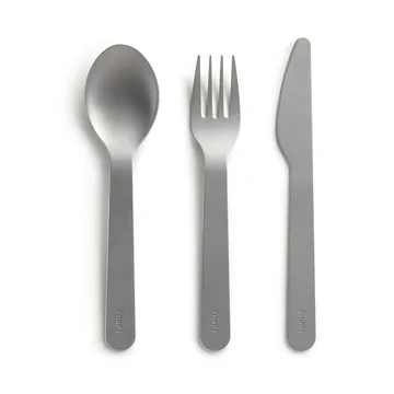 Zestaw sztućców Lékué Basics To Go, 3 części - Stal nierdzewna - Lékué