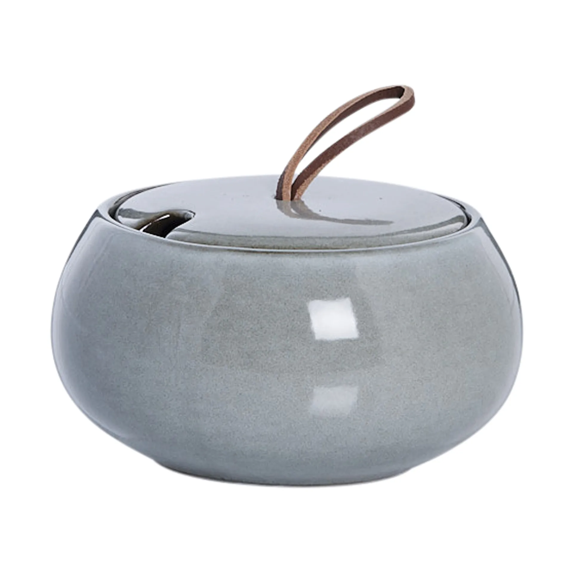 Amera cukiernica z pokrywa Ø13 cm, Grey Lene Bjerre