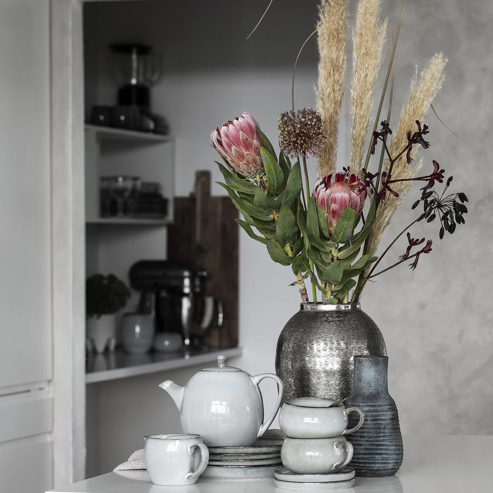 Amera naczynie do sosu 40 cl, Szary Lene Bjerre