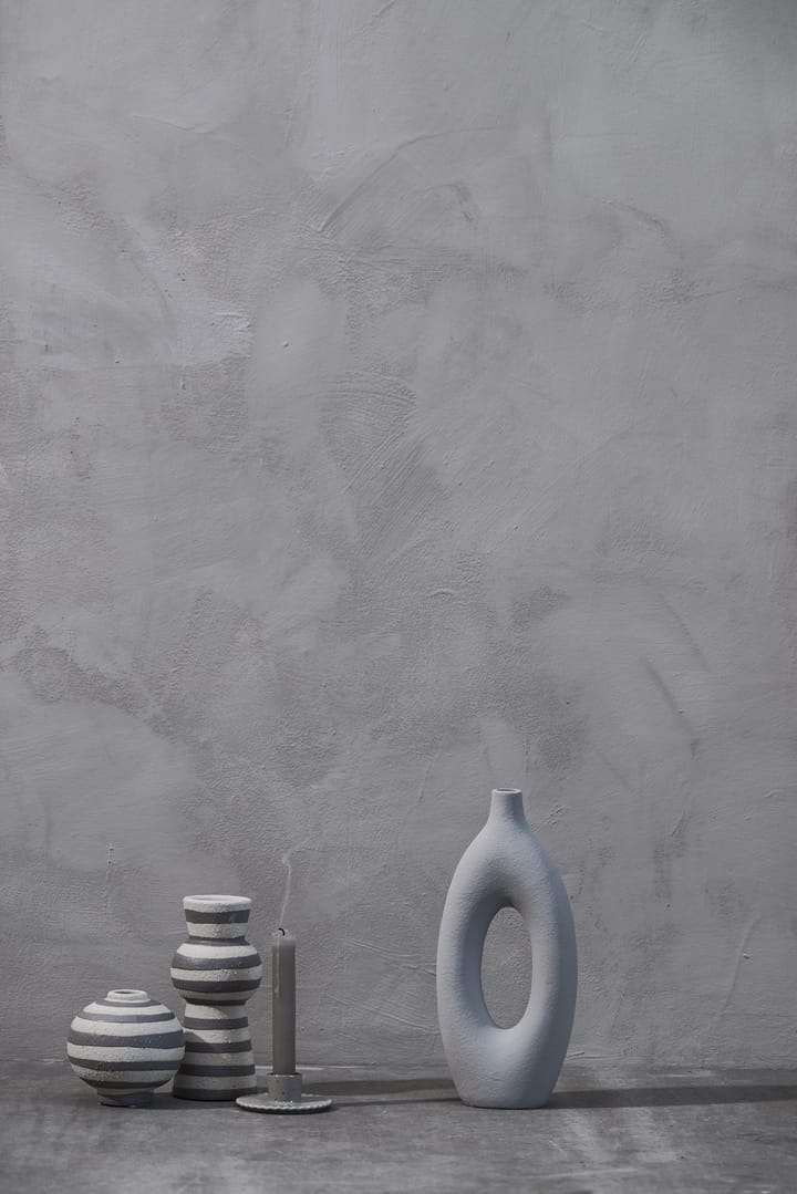 Catia wazon 33 cm, Srebrnoszary Lene Bjerre