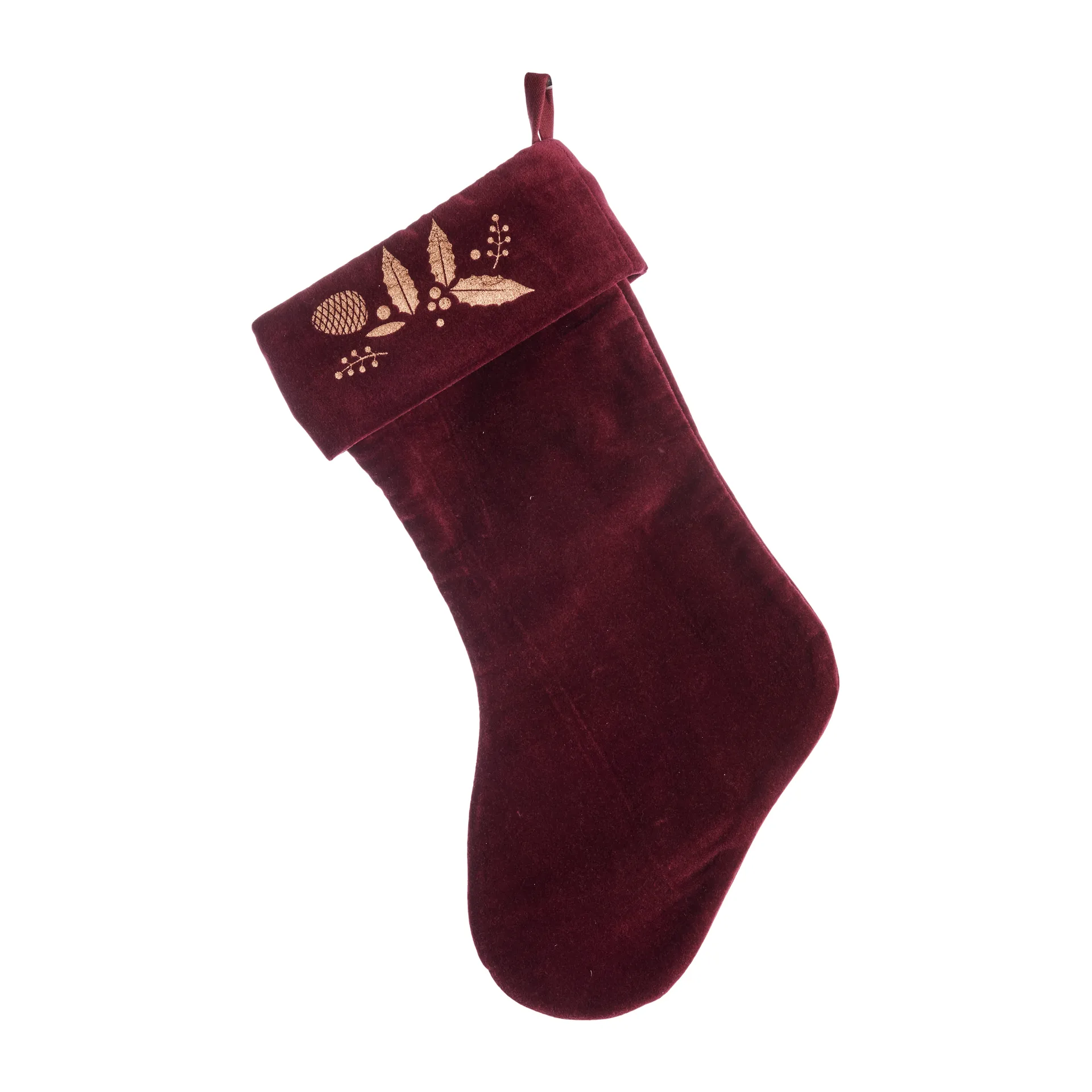 Cristie skarpeta świąteczna, pomegranaten-light gold Lene Bjerre