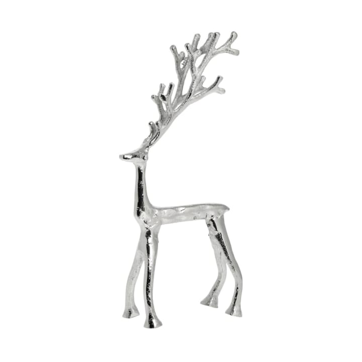 Dekoracja Marely renifer 32 cm - Srebrny - Lene Bjerre