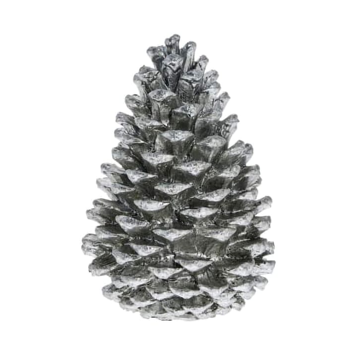 Dekoracja Serafina szyszka 10,5 cm - Antyczne srebro - Lene Bjerre