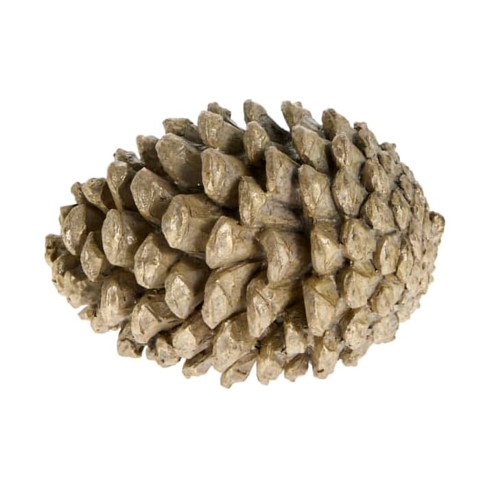 Dekoracja Serafina szyszka 8,3 cm - Jasne złoto - Lene Bjerre