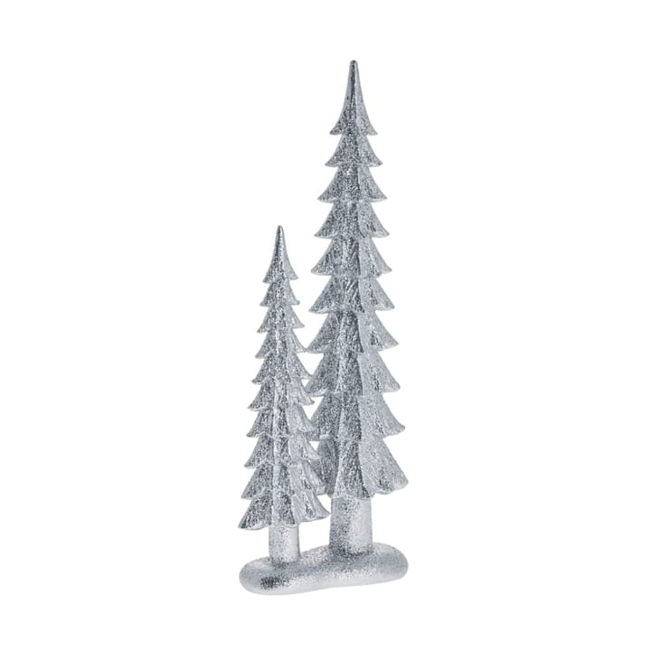 Dekoracja Sissia choinka 33 cm - Srebrny - Lene Bjerre