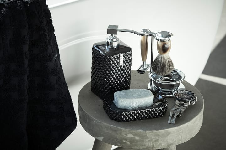 Dozownik do mydła Marion 17,5 cm - Black-silver - Lene Bjerre