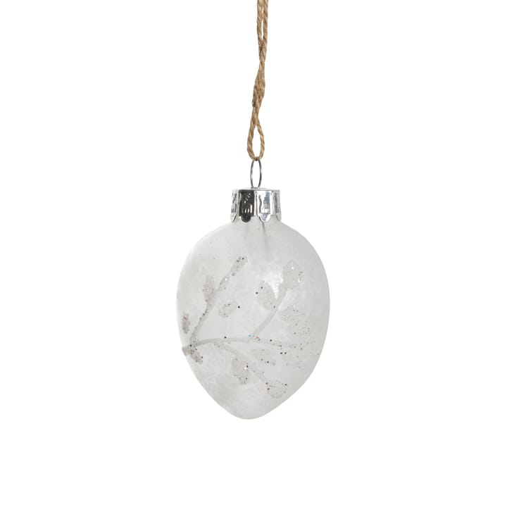 Emille zawieszka wielkanocna 6 cm, White Lene Bjerre