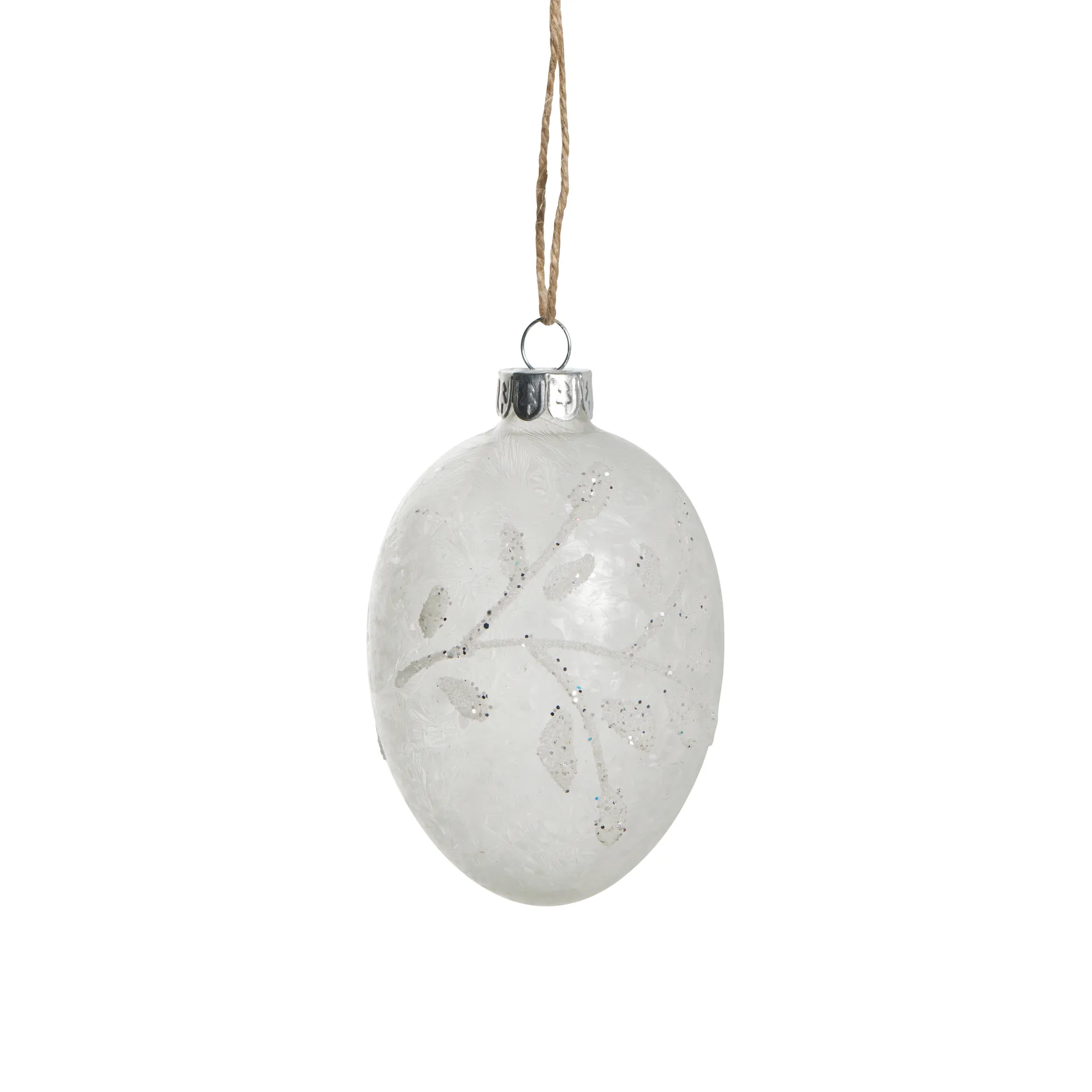 Emille zawieszka wielkanocna 9 cm, White Lene Bjerre