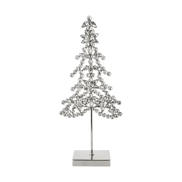 Figurka dekoracyjna Ada tree - Srebrny, 14x8x32 cm - Lene Bjerre