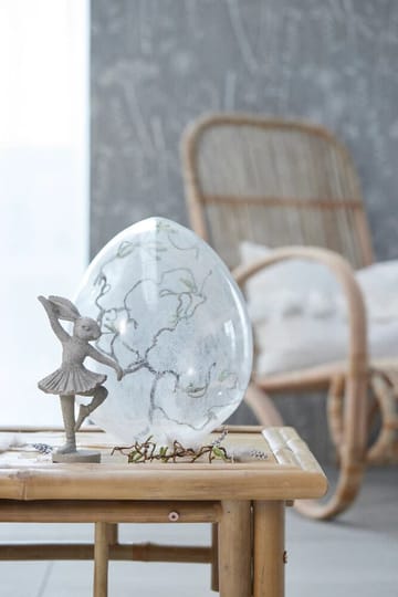 Figurka Semina tańczący zajączek 20 cm - Grey - Lene Bjerre