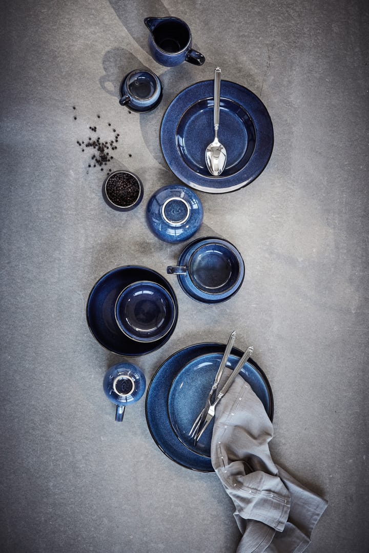 Filiżanka do espresso Amera ze spodkiem 8 cl - Niebieski - Lene Bjerre