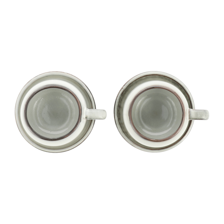 Filiżanka do espresso ze spodkiem Amera , White Sands (biały piasek) Lene Bjerre