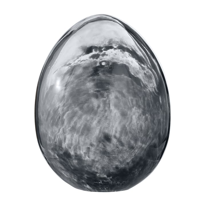 Jajko ozdobne Murina 15 cm - Clear-black - Lene Bjerre