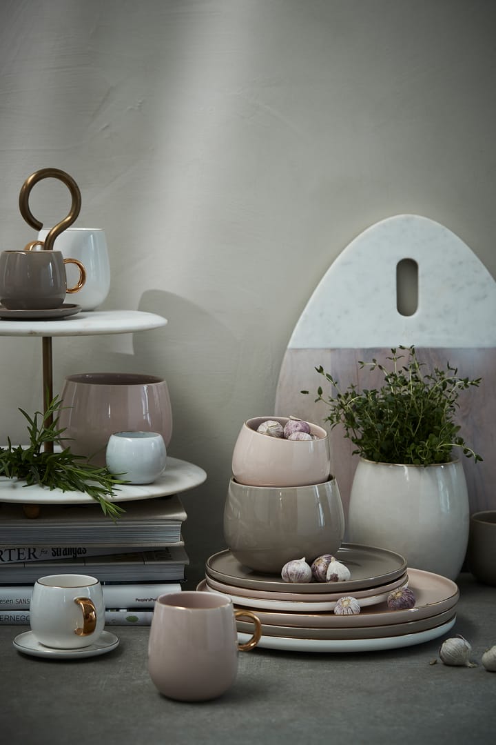Kubek Clara z uchem 27 kl., Driftwood-light gold Lene Bjerre